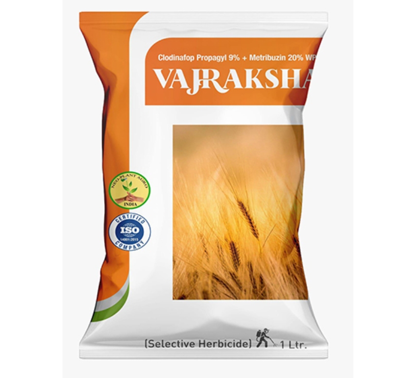 Vajraksha Clodinafop-Propargyl 9% + Metribuzin Herbicide