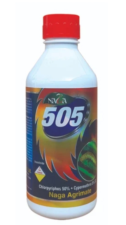 Naga 505 – Chlorpyrifos 50% + Cypermethrin 5% EC