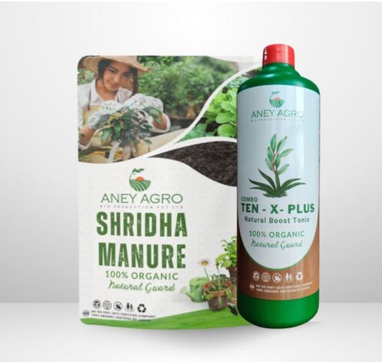 Ten X Plus & Shridho Manure Combo – Organic Fertilizer