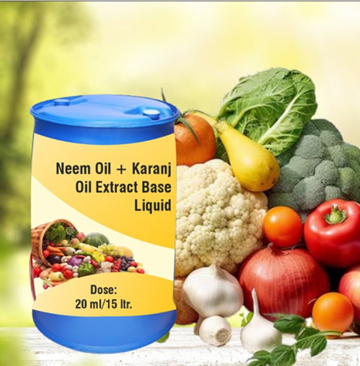 Neem Oil + Karanj Oil Extract Base Liquid