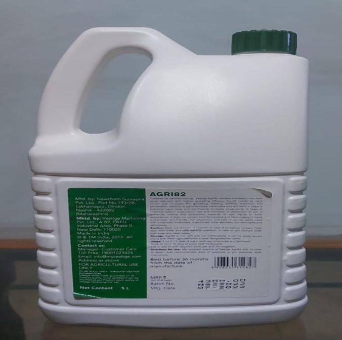 Vestige Agri-82 – Agricultural Spray Adjuvant