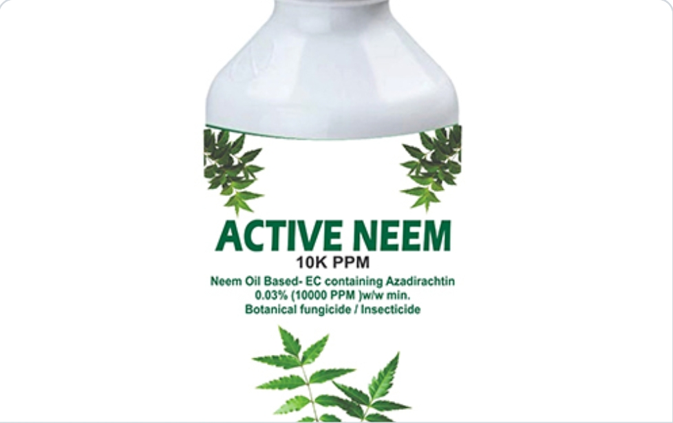 Active Neem Botanical Fungicide and Insecticide