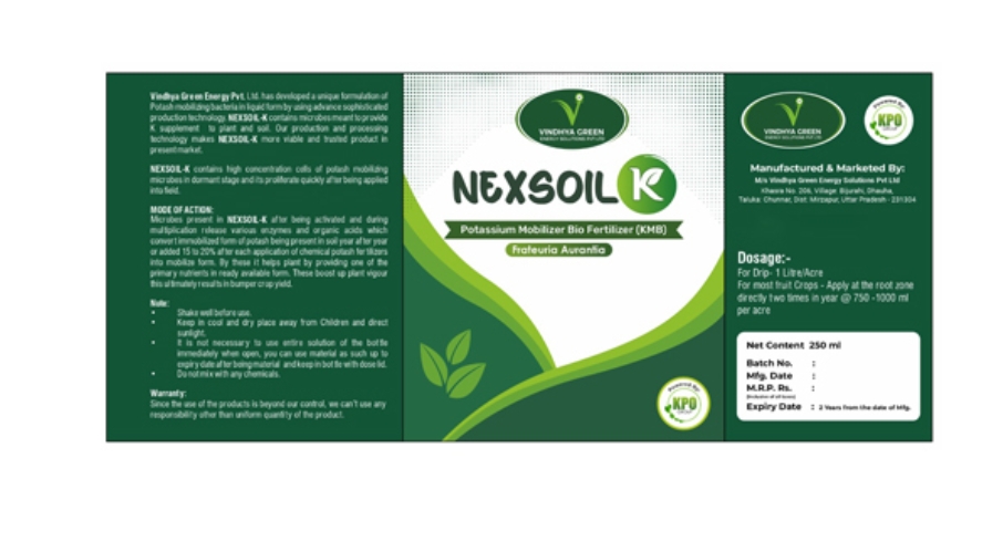 250ml Potassium Mobilizer Bio Fertilizer