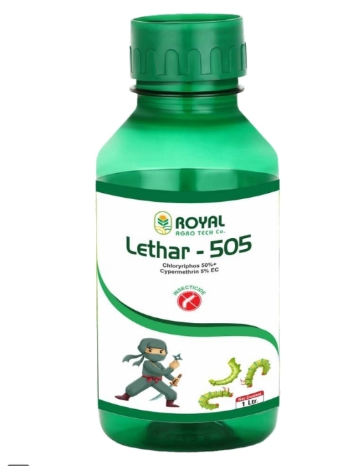 Lethar-505 – Chlorpyrifos 50% + Cypermethrin 5% EC Insecticide