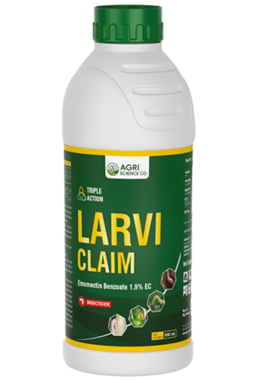 Larvi Claim – Emamectin Benzoate 1.9% EC Insecticide (1 Litre)
